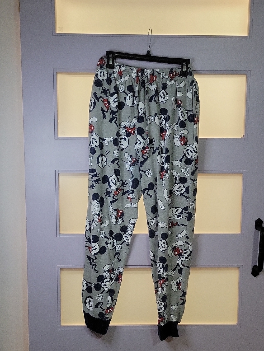 Disney Gray Mickey Mouse Graphic Joggers